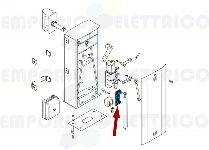 came repuesto tarjeta base zl39a g5000 88001-0192