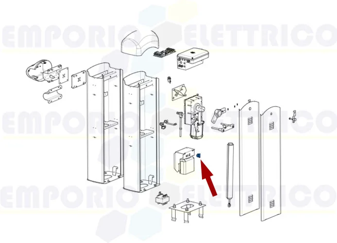 came repuesto interruptor y puerto de fusible g3000 119rir446