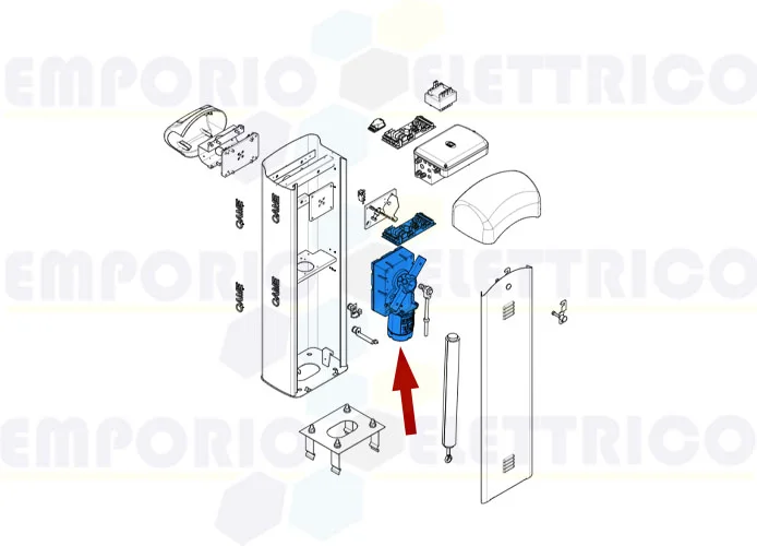 came repuesto kit reductor z32 g4040ezt + tarjeta 88003-0059