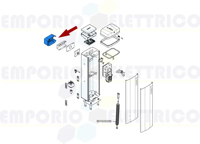 came repuesto tapa conexión mástil gt4-gx4 88003-0071