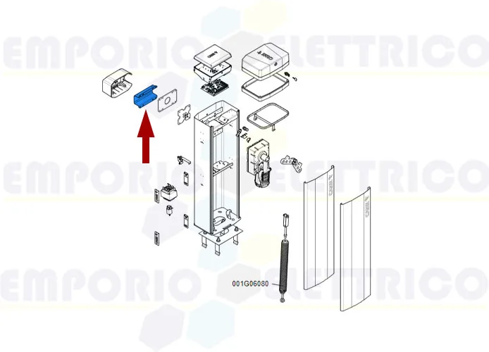 came repuesto pestaña conexión mástil gt4-gx4 88003-0072