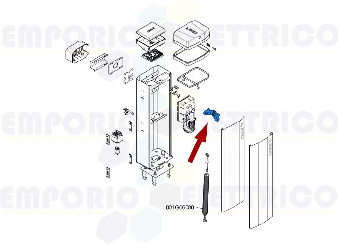 came repuesto brazo conexión muelles gt4 88003-0085