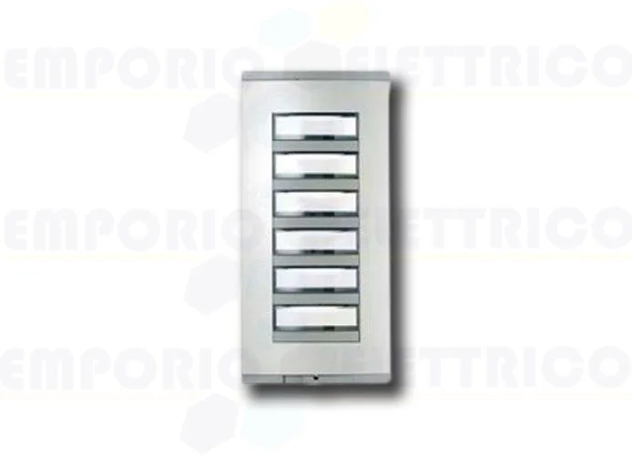 came bpt teclado adicional gris claro 6 botones hep/306 gh 60099300