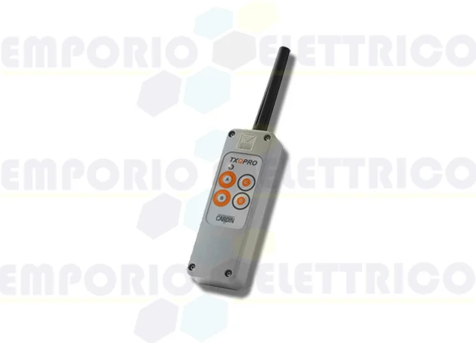 cardin transceptor bidireccional a 4 funciones 433mhz txqpro504bd-4a