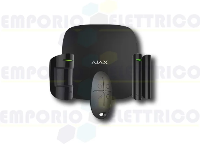 ajax starterkit 4g inalámbrico negro 51173