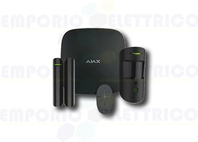 ajax starterkit cam plus inalámbrico negro 38175
