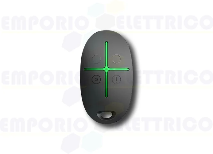 ajax control remoto inalámbrico negro spacecontrol 38167