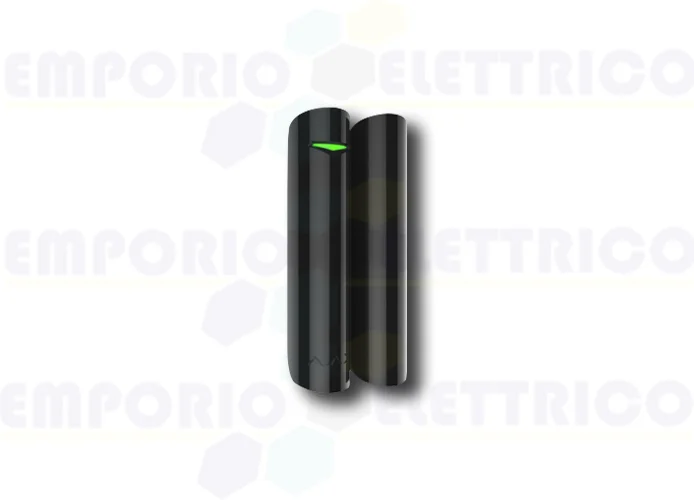 ajax detector de apertura inalámbrico negro doorprotect plus 38100