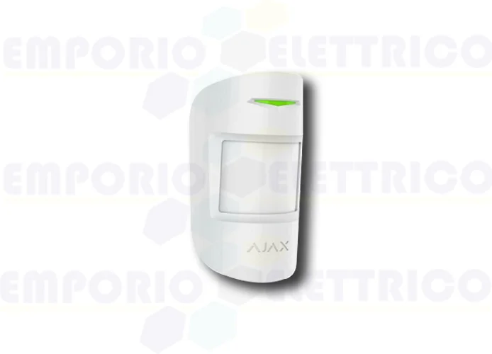 ajax detector de movimiento inalámbrico blanco motionprotect plus 38198