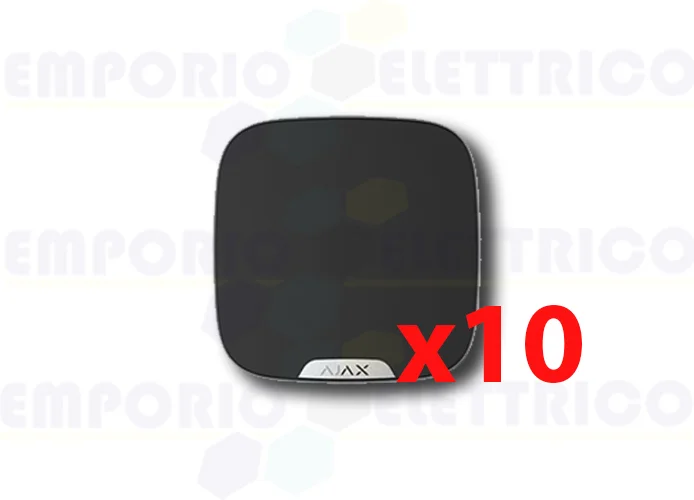 ajax lote de brandplates ss dd 10 (10 pzs) negro 39278