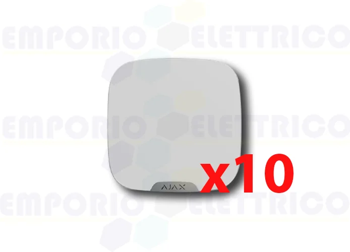 ajax lote de brandplates ss dd 10 (10 pzs) blanco 39279
