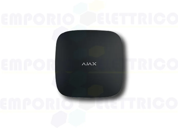 ajax detector de inundación inalámbrico negro leaksprotect 38254