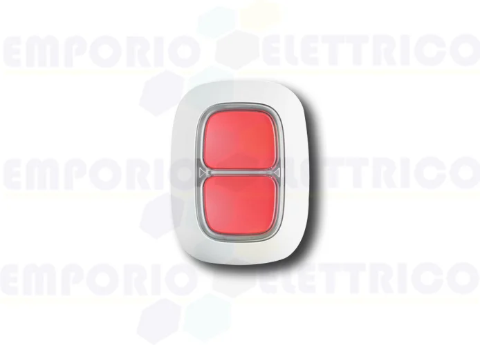 ajax botón de emergencia inalámbrico blanco doublebotton 38102
