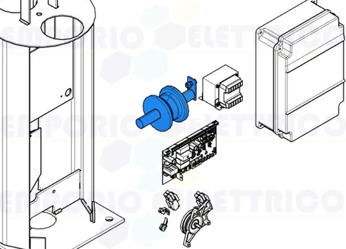 came repuesto bobina de deslizamiento de la cadena cat-x 119rix008 (new code 88003-0175)