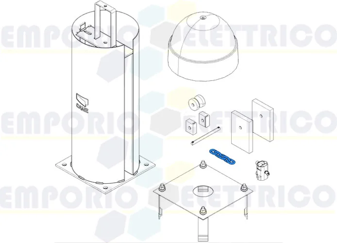 came repuesto cadena genovesa 9mm cat-i 1m 119rix016