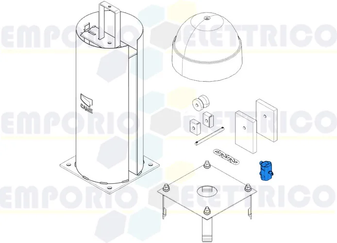 came repuesto candado enganche de la cadena cat-i 119rix017
