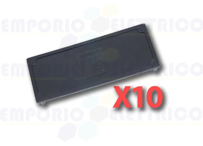 came repuesto 10 pz tapas mástil rectangular 100x40 119rig209