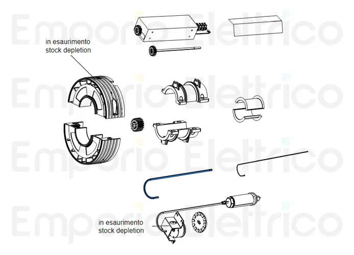 came repuesto original cable de trefori desbloqueo - h3012 119rih044