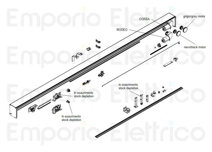 came repuesto original almohadillas tope de la puerta10 pzs corsa rodeo 119rip104