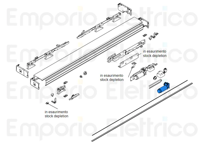 came repuesto original motorreductor sipario 119rip128