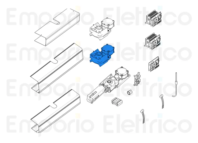 came repuesto original motorreductor para automnatización sw3 119rip157