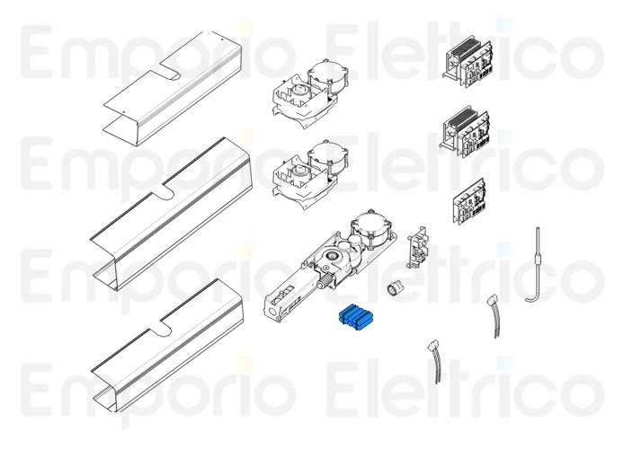 came repuesto original fluo baterías12v 2000 mah 119rip159