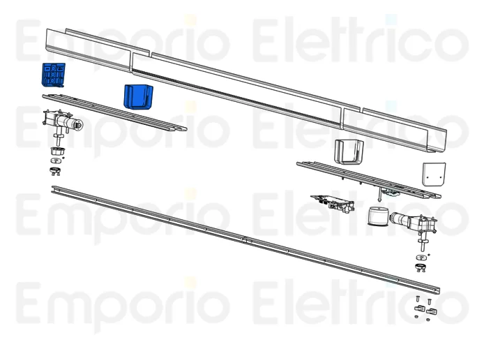 came reemplazo original tapas sx + banda voila 119rid398