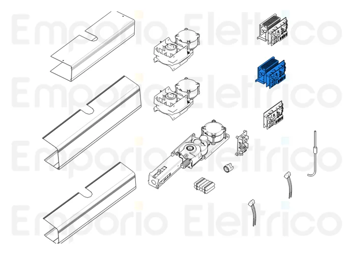 came repuesto original cuadro de comando para automatización sw2 119rip153