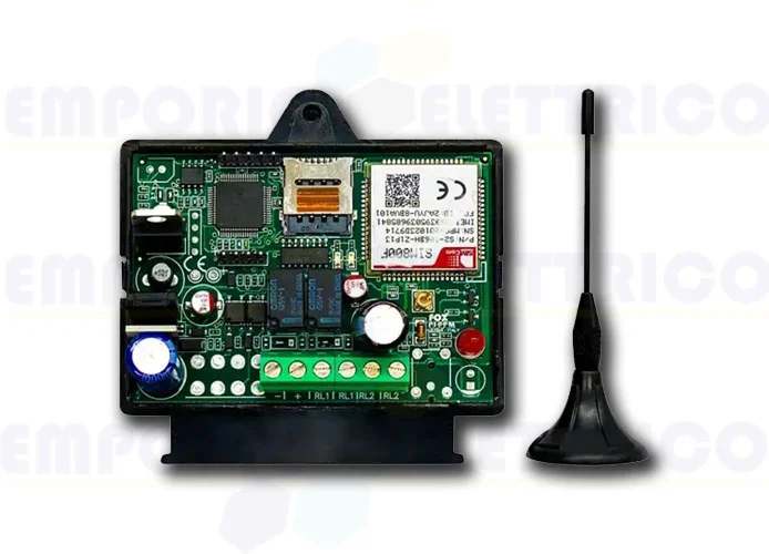 vds módulo gsm apertura puerta  2 canales con antena gsm-c 1434/2