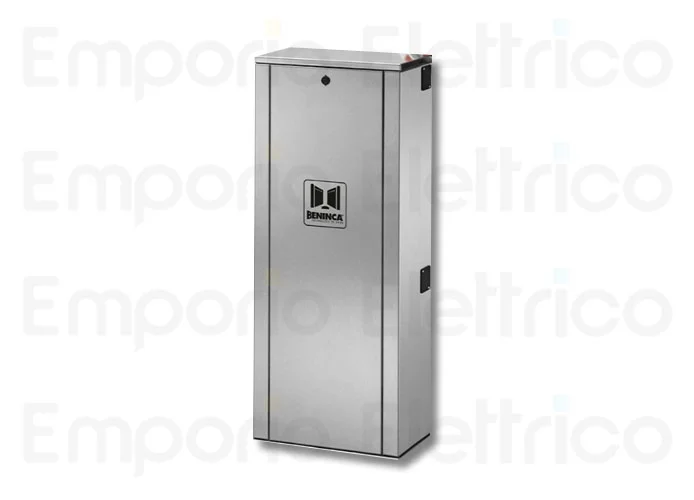 beninca barrera viaria 24vdc inox para pasos hasta 6,5m 908301926 ve.650i